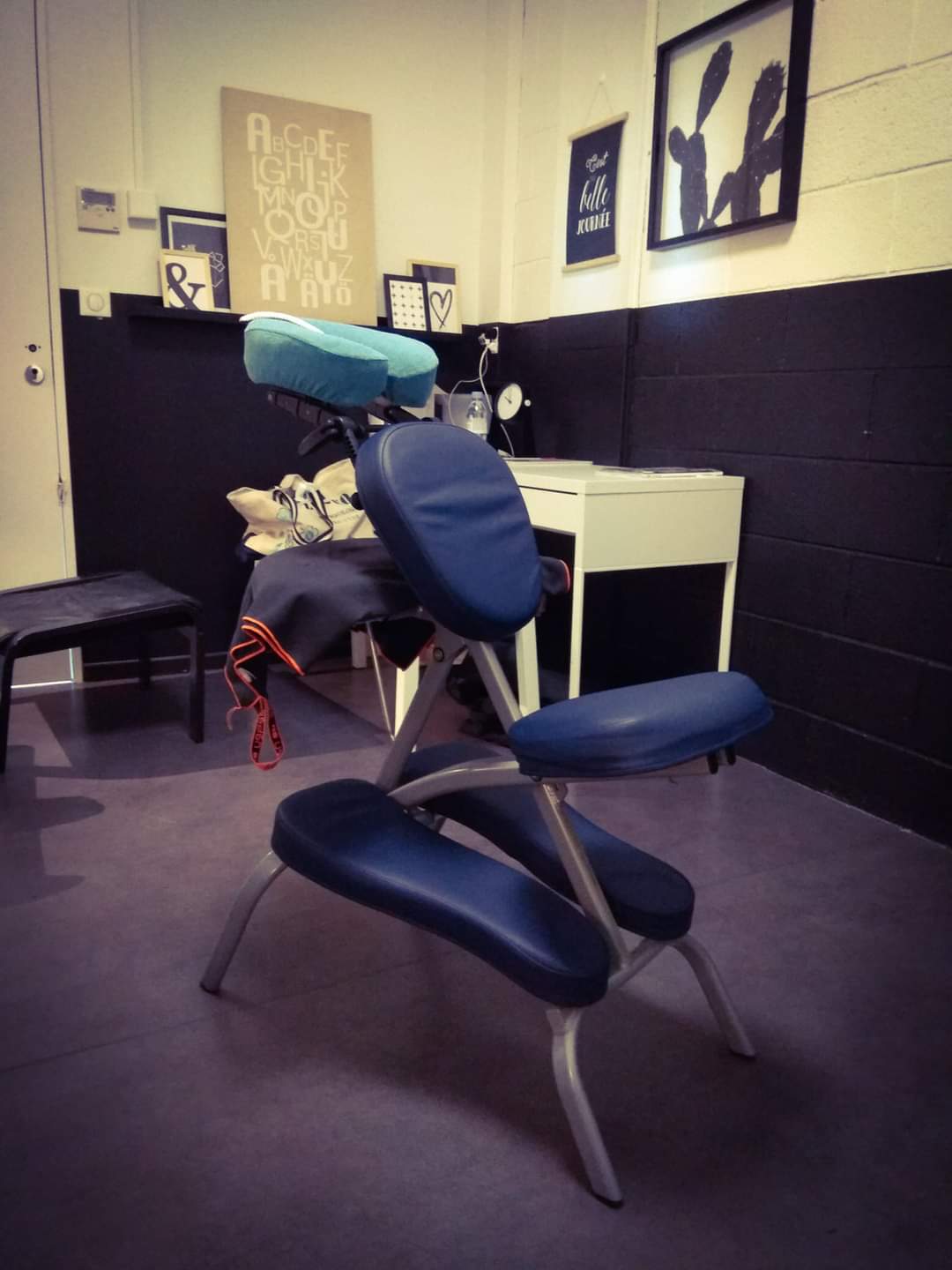 Chaise pour massage assis